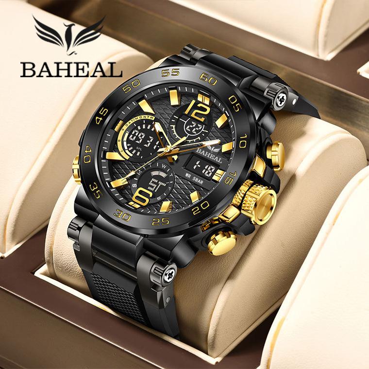 BAHEAL Dual time display watch - Alloy Shell - Image 10